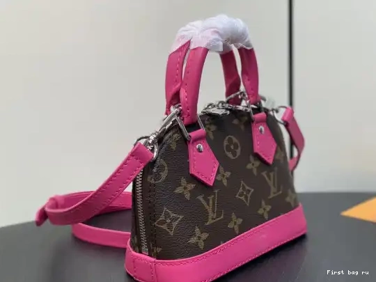 First bag ru LOUIS Alma-18*12*8cm Nano VUITTON 0607